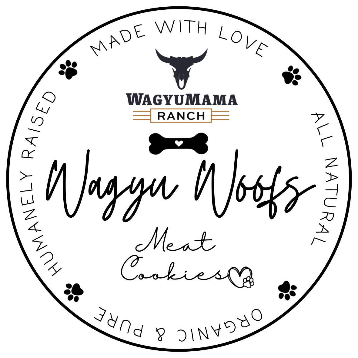 Wagyu Woofs Meat Cookies