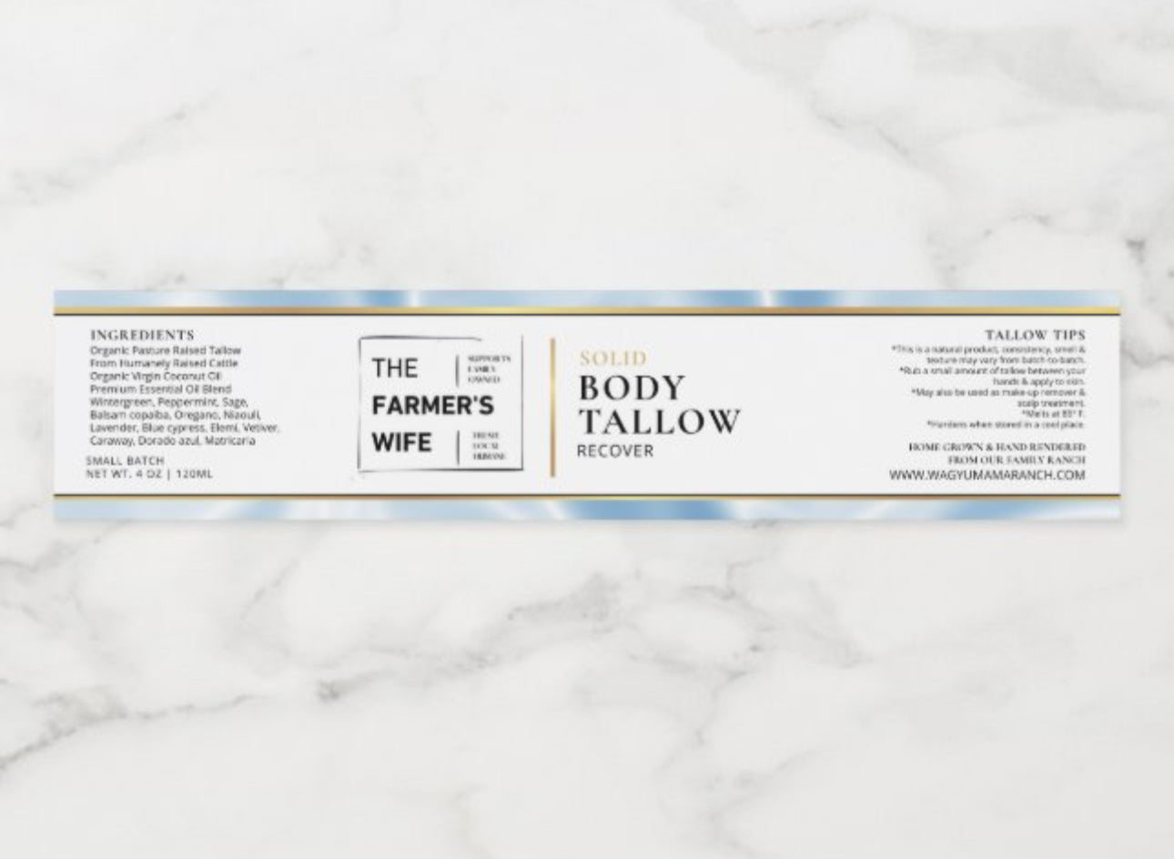 Rose Body Tallow Balm